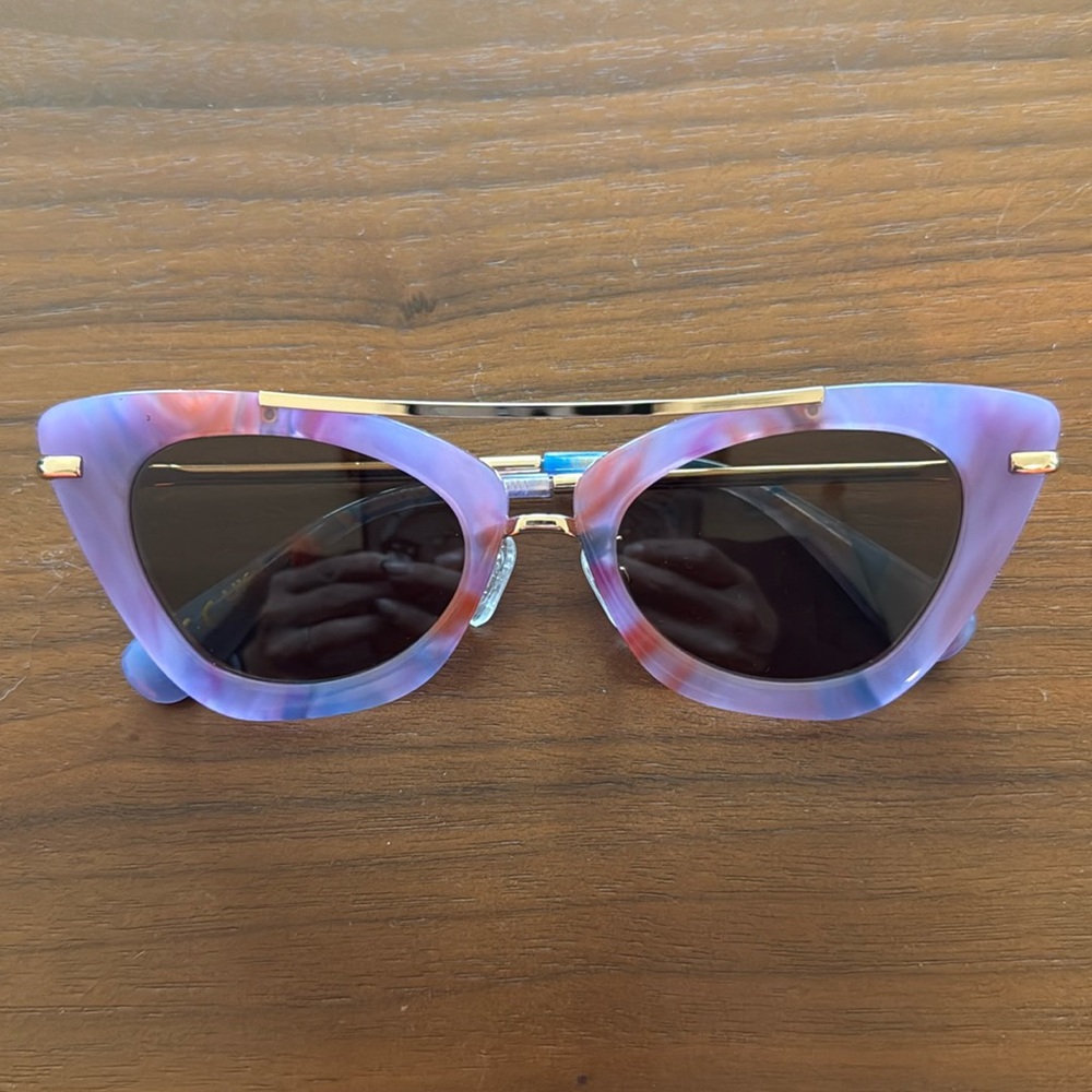 Lele Sadoughi cat eye sunglasses